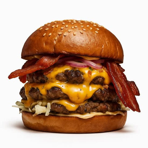 Cheese bacon 🦃 burger