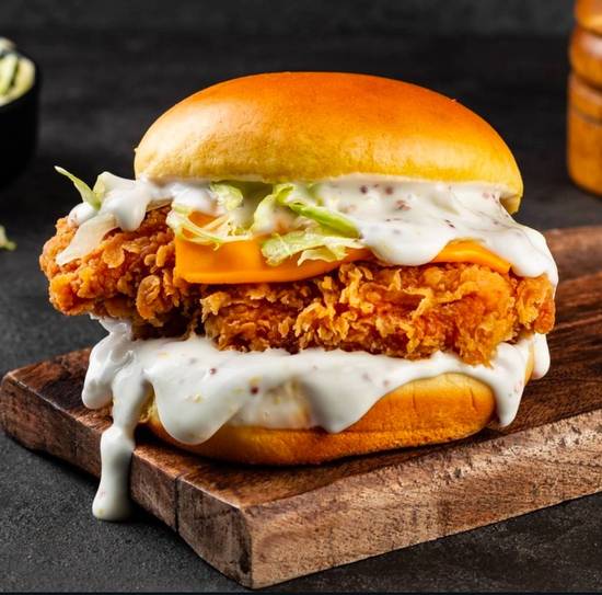 Crispy & Juicy Chicken Burgers